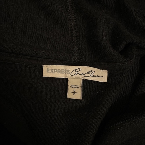 Goth Hooded Lace Up Long Sleeve Sweater - Picture 3 of 3